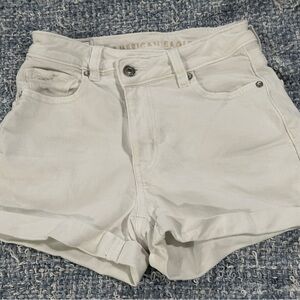 American Eagle Outfitters Women's White Denim Shorts